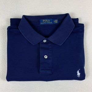 Ralph Lauren polo shirt Mens size L Navy blue